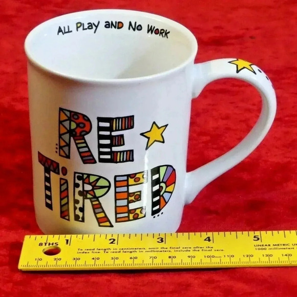 Lorrie Veasey Our Name is Mud RETIRED Coffee Mug Cup Retirement Gift - Picture 3 of 8